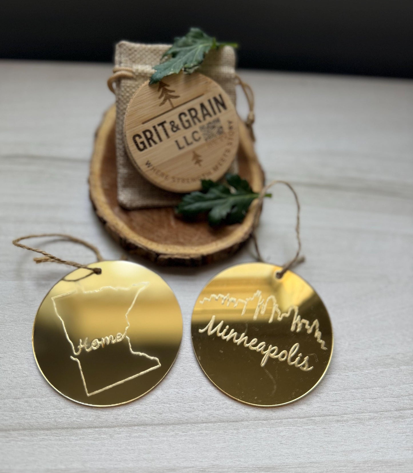 Personalized Christmas Ornament: Laser Engraved Keepsake