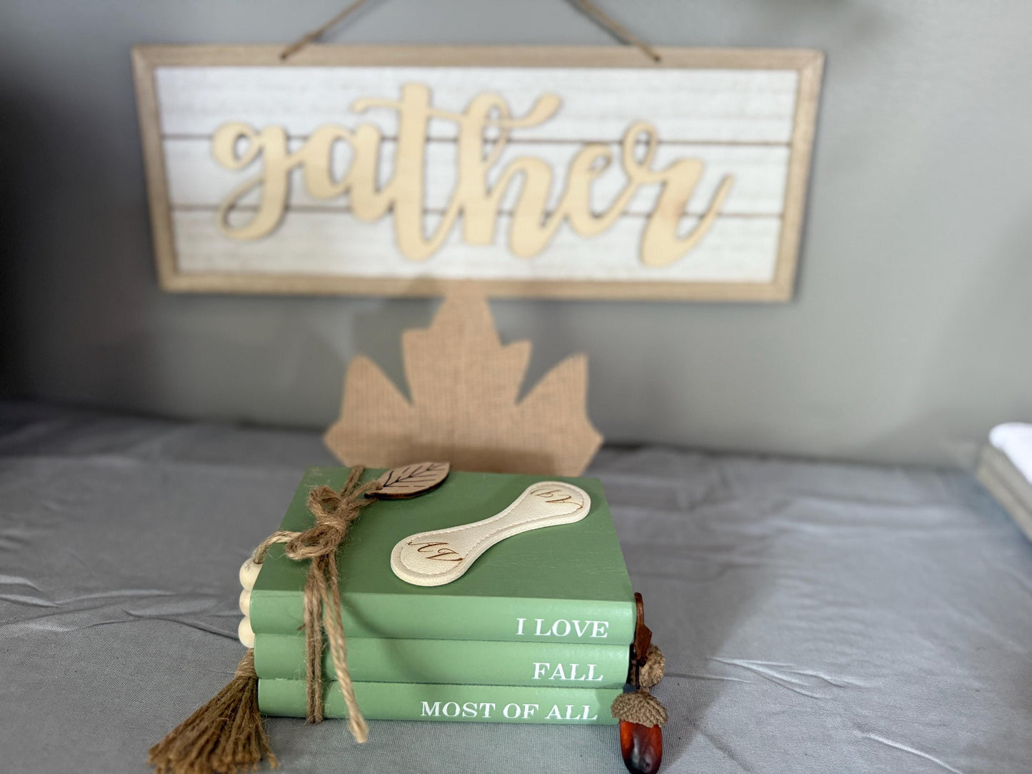 Personalized Faux Leather Magnetic Bookmark: Custom Engraved Gift