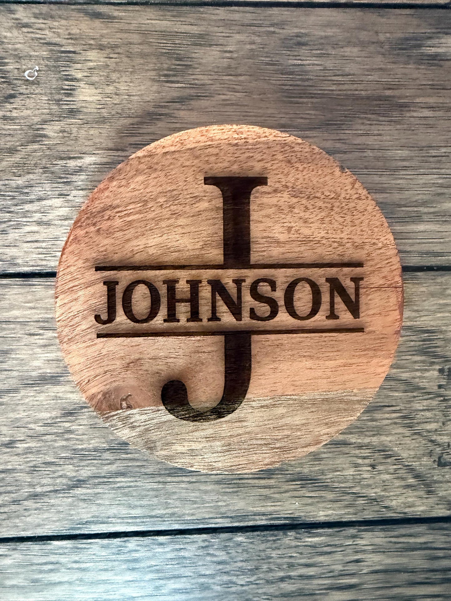 Custom Engraved Coaster Set / Personalized Drink Coasters / Wedding + Housewarming Gift / Bulk Coasters Available