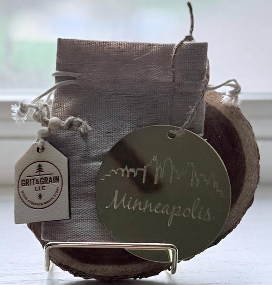 Personalized Christmas Ornament: Laser Engraved Keepsake