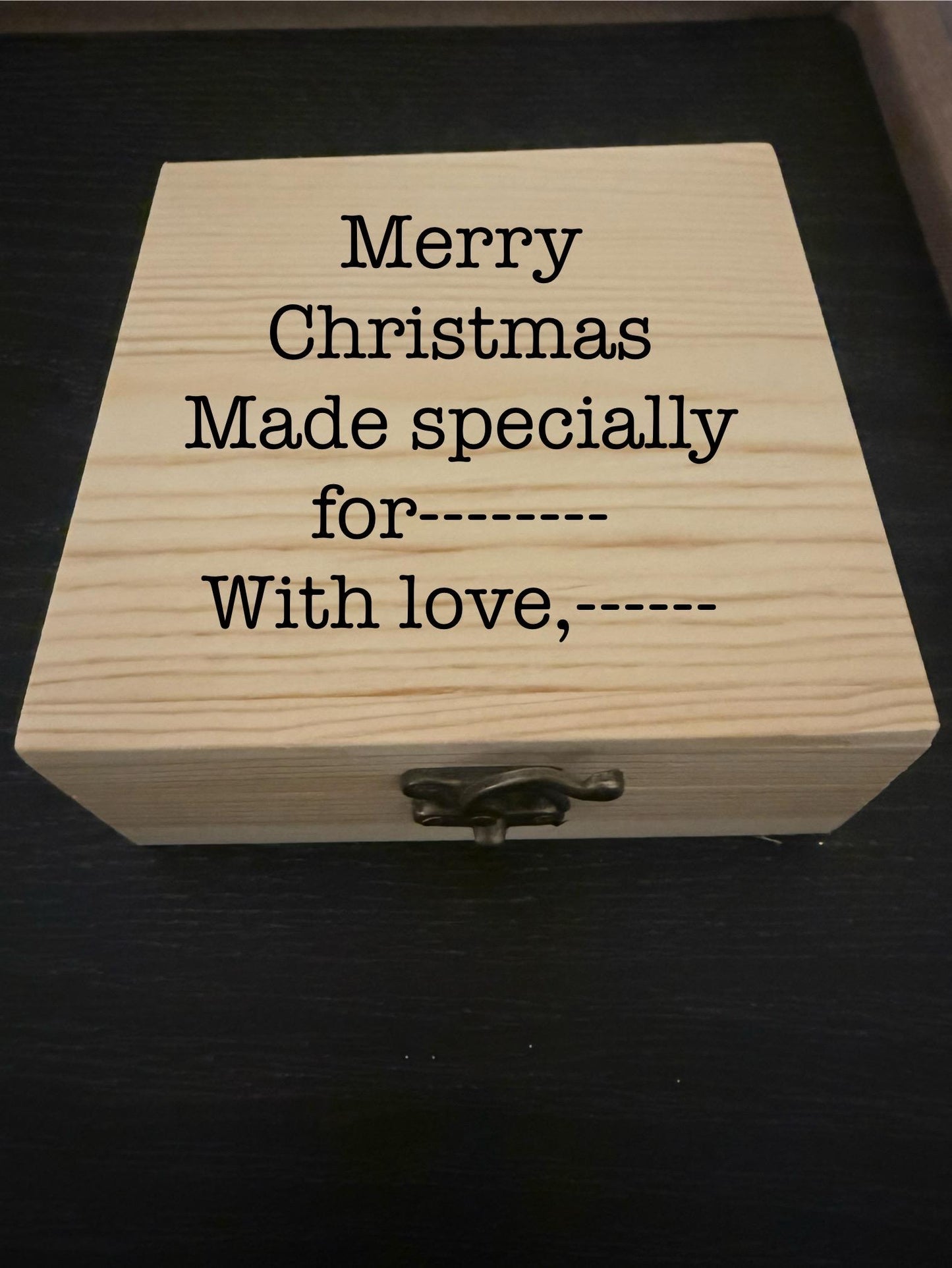 Laser Cut Wooden Christmas Ornament: Rustic Holiday Decor- Gift ready