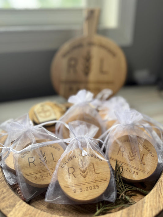 Custom Wedding Bottle Openers – Personalized Favors with Your Wedding Logo | Bulk Orders Available