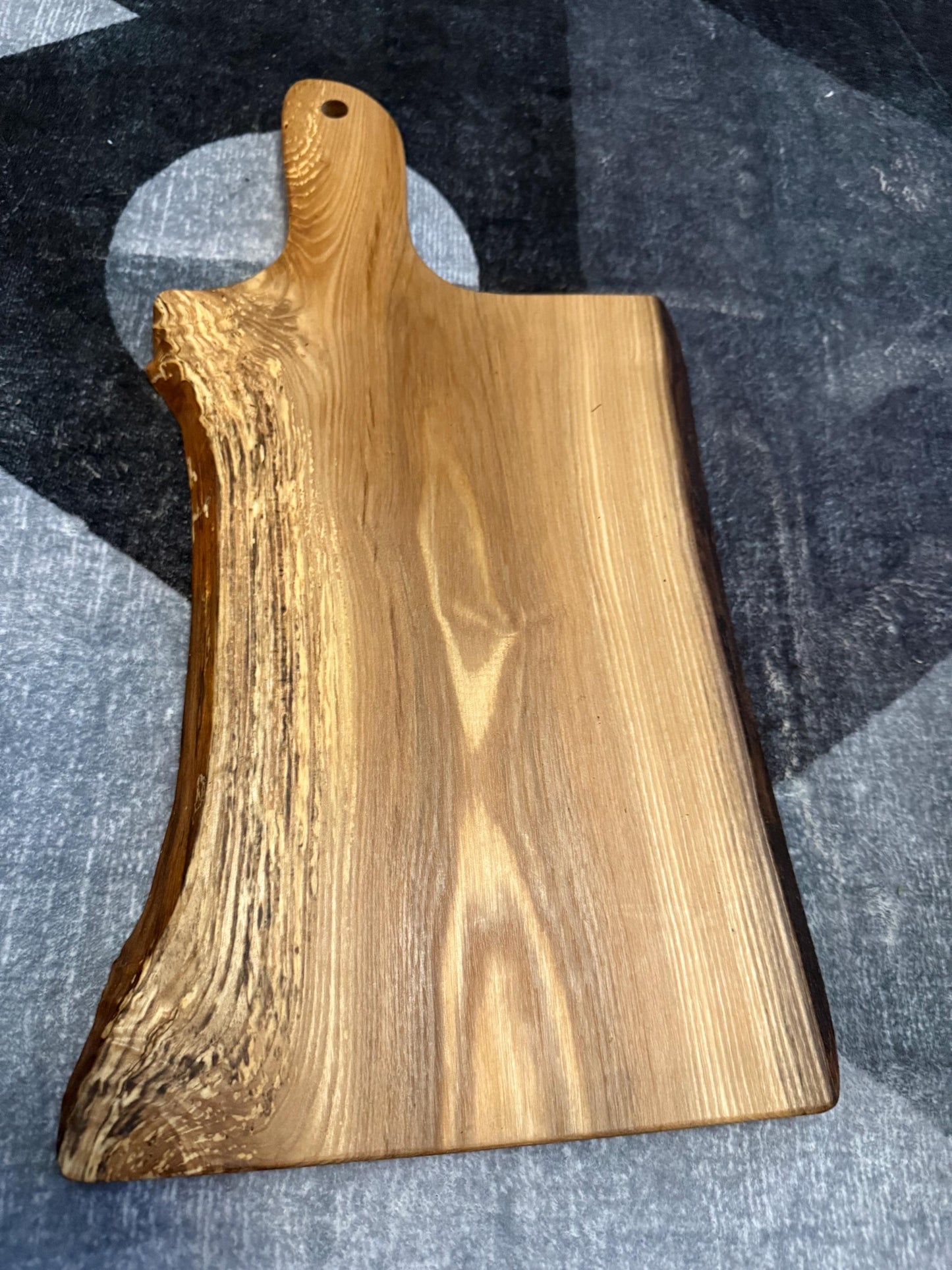 Custom Engraved Ash Wood Charcuterie Board: Personalized Serving Board