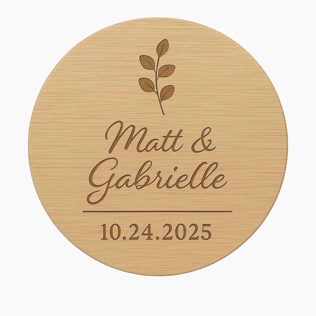 Custom Wedding Bottle Openers – Personalized Favors with Your Wedding Logo | Bulk Orders Available