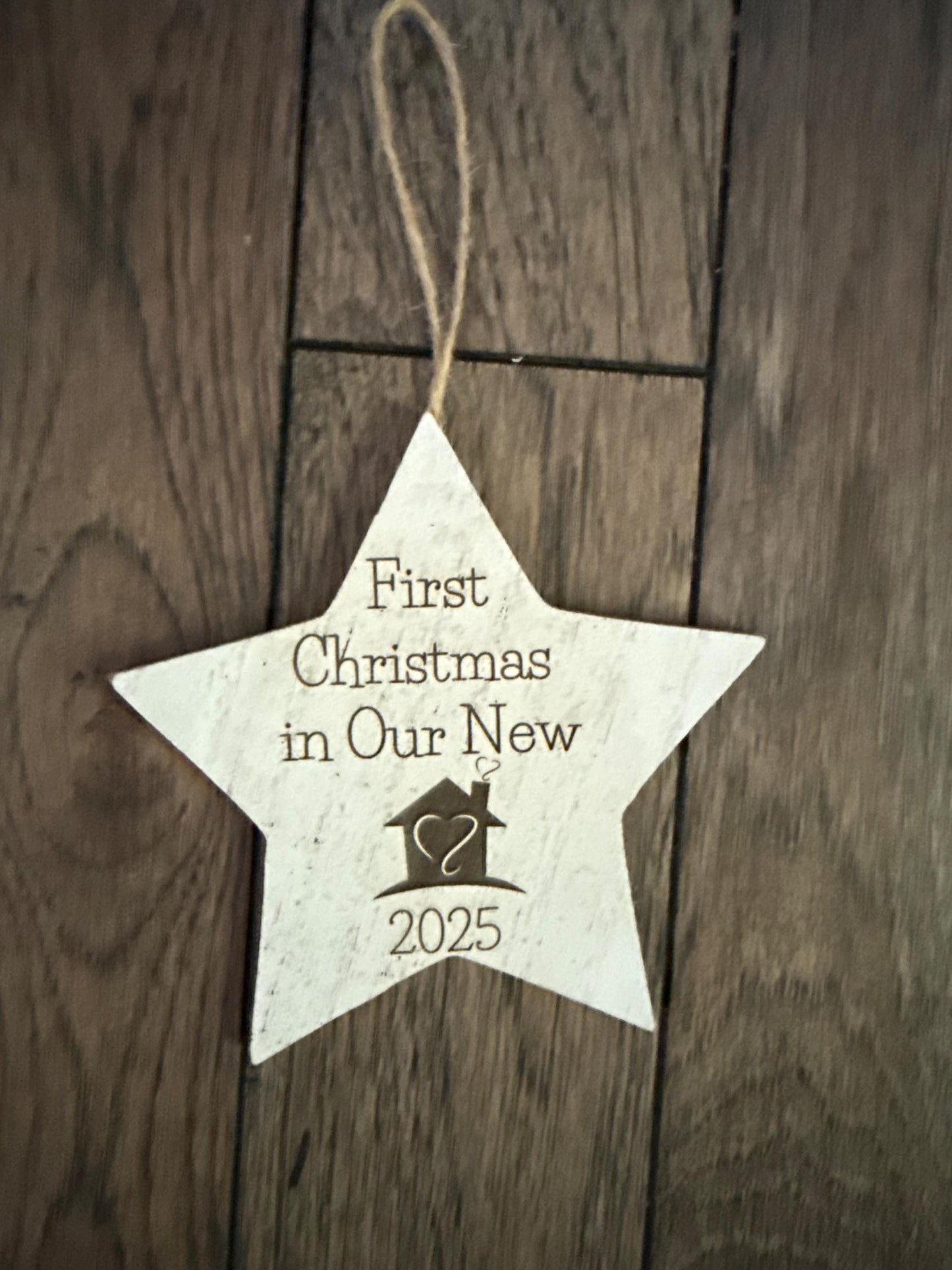 Personalized Christmas Ornament: Laser Engraved Keepsake