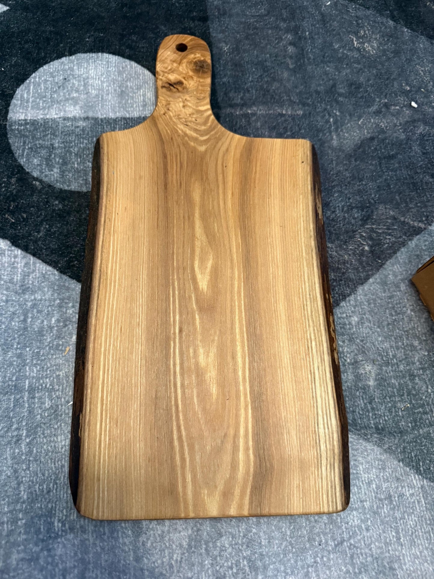 Custom Engraved Ash Wood Charcuterie Board: Personalized Serving Board