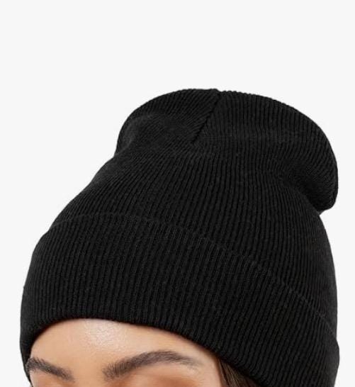 Custom Leather Patch Stocking Hat | Personalized Logo Beanie | Laser-Engraved Winter Hat | Bulk Orders Available